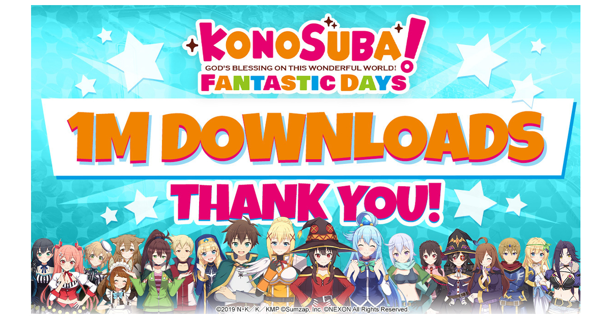 Download Megumin and Kazuma of the Konosuba series share some