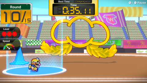 Get a closer look at Wario with the free demo available now in Nintendo eShop. (Graphic: Business Wire)