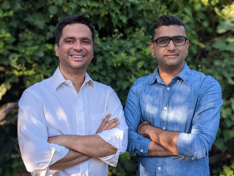 Level AI executives Ashish Nagar, Founder and CEO, and Sumeet Khullar, VP of Engineering (Photo: Business Wire)