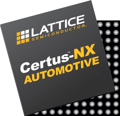 The Lattice Certus-NX Automotive General Purpose FPGA (Graphic: Business Wire)