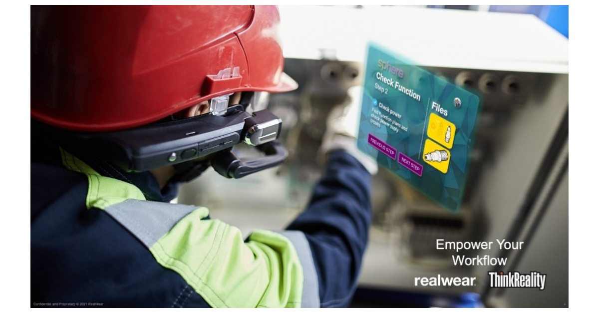 Lenovo and RealWear Join Forces to Bring Assisted Reality Solutions to  Enterprise Customers