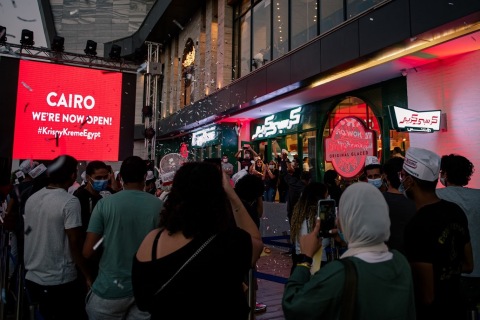 Krispy Kreme’s Cairo Store Opening (Photo: Business Wire)