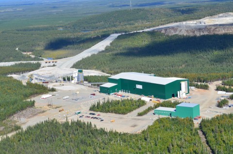 North American Lithium's Spodumene Concentrator (Photo: Business Wire)