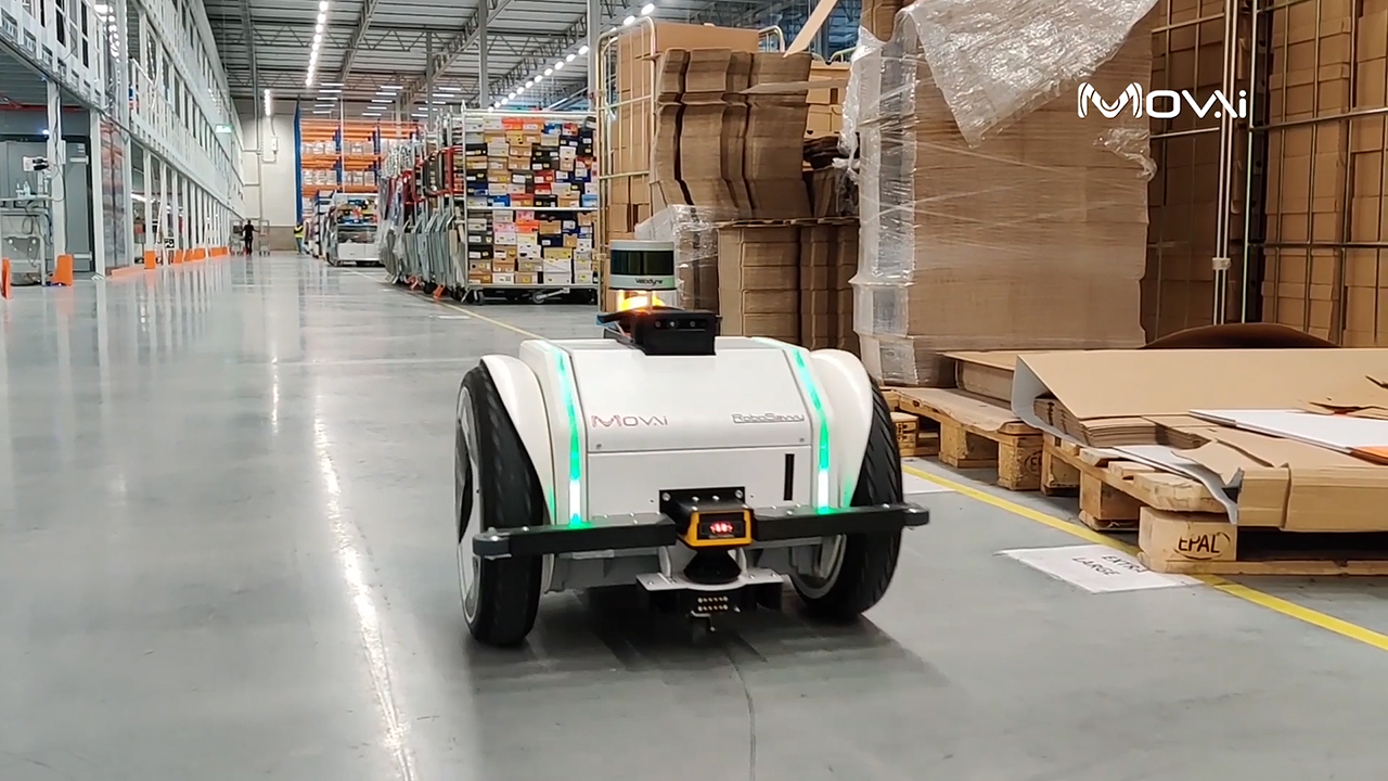 The MOV.AI Robotics Engine Platform™, powered by Velodyne Lidar’s Puck™ sensors, delivers advanced tools that allow autonomous mobile robots (AMR) manufacturers and integrators to address the challenges of safely moving in changing and unstructured environments like material handling and warehouse logistics. (Video: MOV.AI)