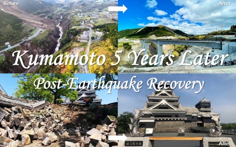 Post-Earthquake Recovery, Kumamoto 5 years later (Graphic: Business Wire)