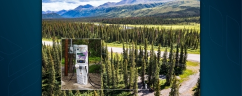 Tritium brings DC Charging solutions to Cantwell Alaska to bridge the electric vehicle infrastructure gap between Alaska’s largest cities. (Photo: Business Wire)