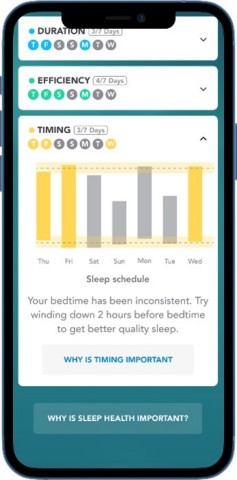 As many prepare to head back to routines in the fall, My Sleep Health feature will be an asset to support better sleep quality (Photo:Sleep Number)