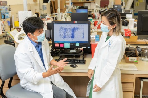 Xiaowu Gai, PhD, Jennifer Dien Bard, PhD, and their colleagues at Children's Hospital Los Angeles are using genomic sequencing to track SARS-CoV-2 mutations and COVID-19 variants. (Photo: Business Wire)