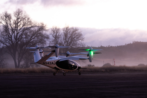 The Joby aircraft (Photo: Business Wire)