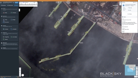 BlackSky Imagery Integrated into Palantir Foundry (Graphic: Business Wire)