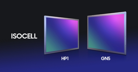 Samsung's newest ISOCELL image sensors, the HP1 and GN5. (Graphic: Business Wire)