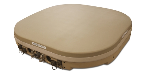 The u8 MIL hybrid satellite/cellular terminal is low profile, multi-orbit multi-network (GEO/LEO) ready, and easy to mount on vehicles and vessels. (Photo: Business Wire)