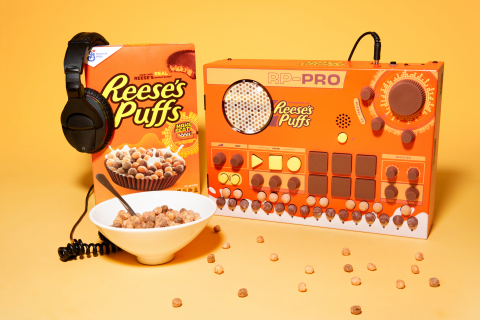 REESE'S PUFFS RP-FX and RP-PRO boxes lets fans create their own music. (Photo: Business Wire)