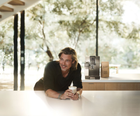 De'Longhi's first international campaign features Oscar-winning talent Brad Pitt as the brand’s new global ambassador (Photo: Business Wire)