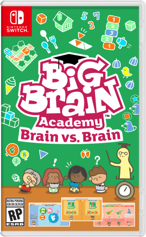 This holiday season, get ready to have a brainy blast playing the Big Brain Academy: Brain vs. Brain game for the Nintendo Switch system, a fun new multiplayer party game that anyone can play! (Graphic: Business Wire)