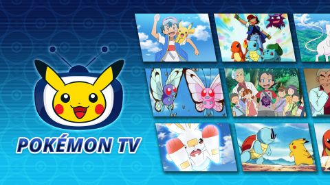 The Pokémon TV app is available now on the Nintendo Switch system. (Graphic: Business Wire)
