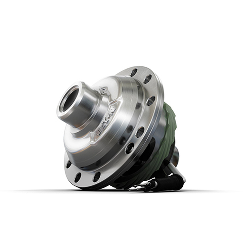 original Eaton’s extensive portfolio of specialized differentials for electrified vehicle manufacturers offers improved traction in adverse conditions, such as snow and mud, and stability while trailering. (Photo: Business Wire)