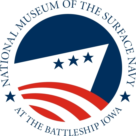 National Museum of the Surface Navy at the Battleship IOWA Logo