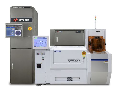 Keysight's NX5402A Silicon Photonics Test System with Accretech’s AP3000 Wafer Prober. (Photo: Business Wire)
