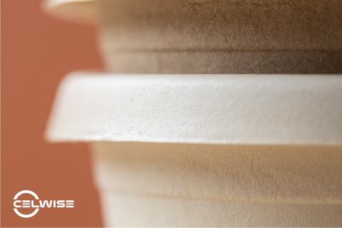 thumbnail Celwise technology aims to transform the paper and plastics industry with its innovation, which produces a water-resistant molded fiber product that looks and feels like a luxurious blend of wood and plastic. (Photo: Business Wire)