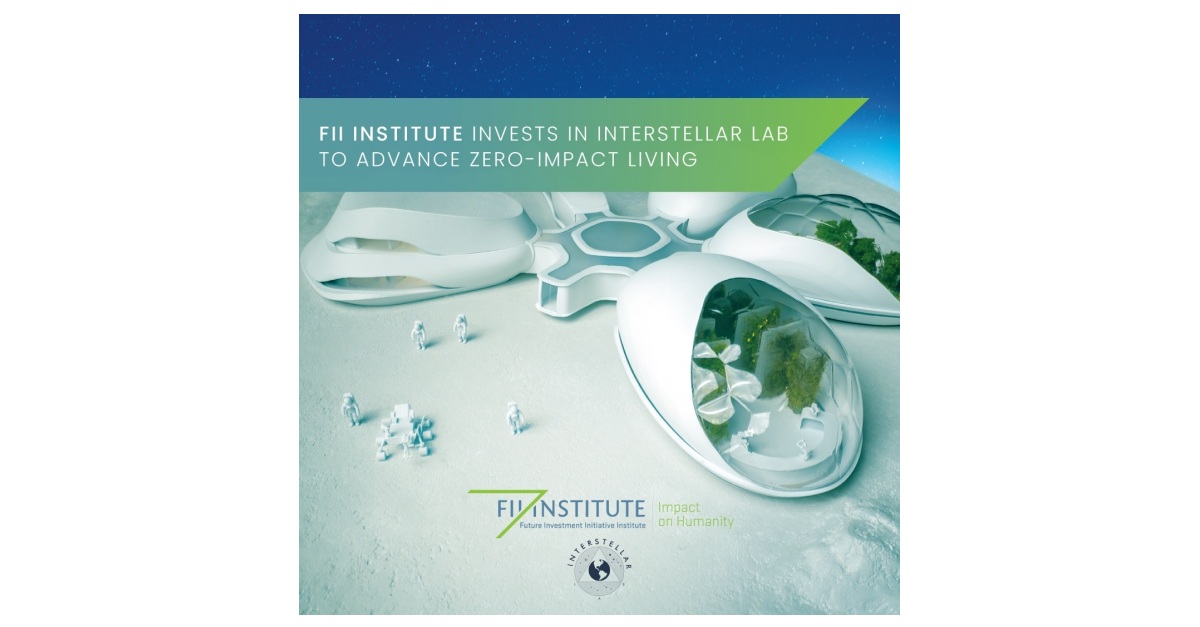 Fii Institute Invests In Interstellar Lab Accelerating Sustainable Farming On Earth And In Space Business Wire