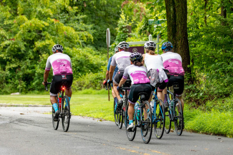 Riders will cycle from Cannon Beach, OR to Long Branch, NJ in 24 days (Photo: Bristol Myers Squibb)
