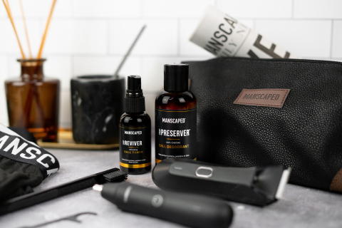 Maintain a well-groomed appearance and overall sense of health, hygiene, and confidence with must-have products from MANSCAPED. (Photo: Business Wire)