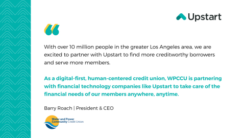 Quote from Barry Roach, WPCCU President/CEO (Graphic: Business Wire)