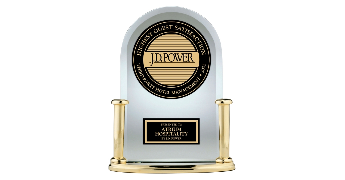 Atrium Hospitality Ranked #1 by J.D. Power in Guest Satisfaction Among ...