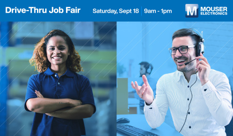 Mouser Electronics will host an onsite Drive-Thru Job Fair from 9 a.m. to 1 p.m. on Saturday, September 18, at its headquarters in Mansfield, Texas. (Photo: Business Wire)