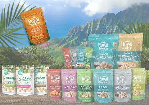 Royal Hawaiian Orchards introduces a new addition to their roasted collection of macadamia nuts. (Photo: Business Wire)