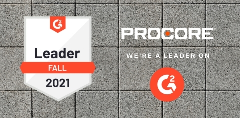 97% of construction project management G2 users rated Procore platform 4 or 5 stars out of 5. (Graphic: Business Wire)