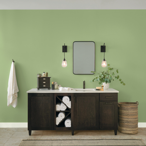 GLIDDEN® paint by PPG took its green- and guac-loving affinity to a whole new level by announcing its hand-picked 2022 Color of the Year: Guacamole (PPG1121-5). (Photo: Business Wire)