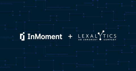 InMoment Completes Acquisition of Lexalytics, the Leader and Pioneer of Structured and Unstructured Data Analytics (Photo: Business Wire)