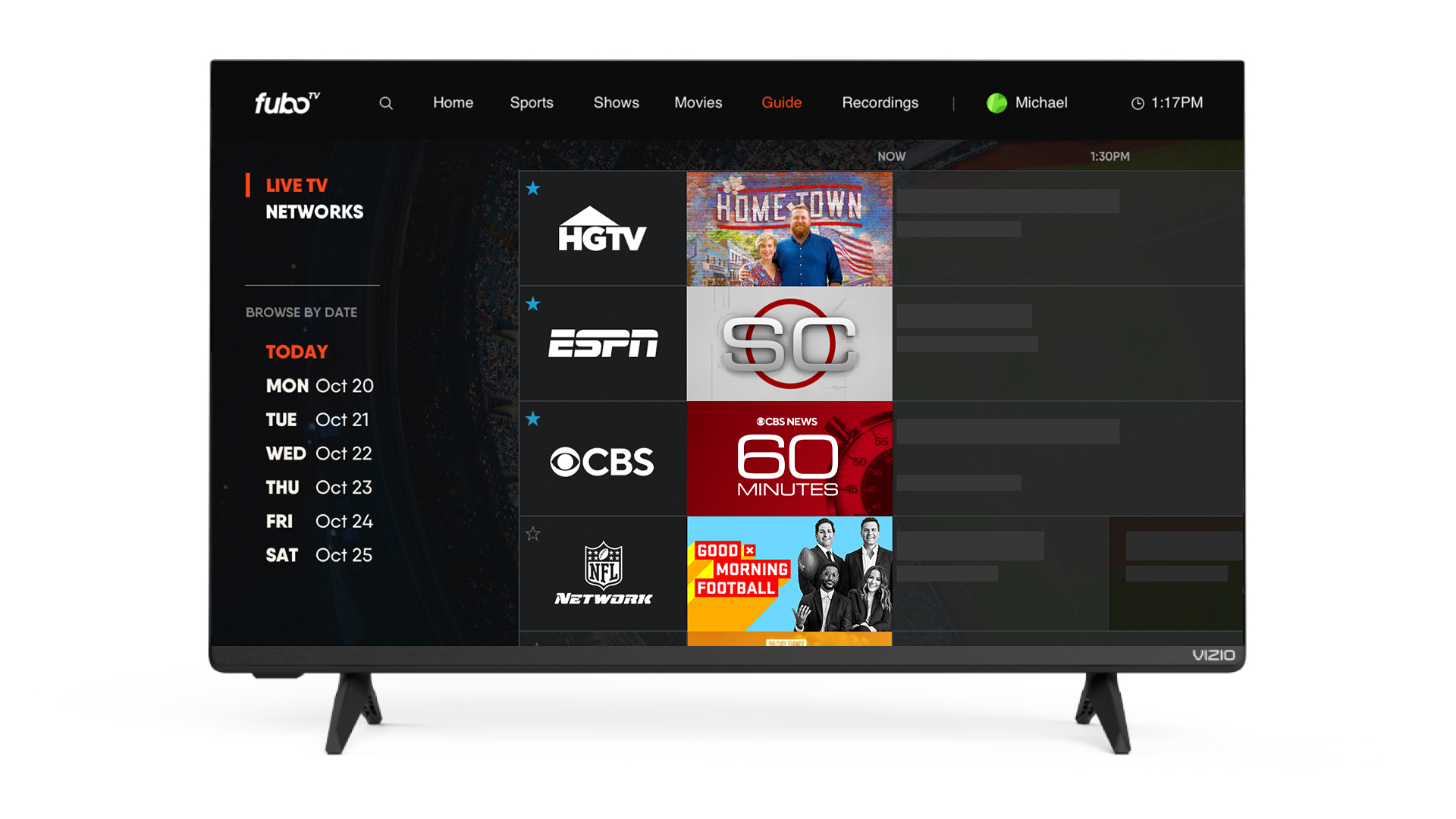 fuboTV Brings Live and On-Demand Sports, News and Entertainment to VIZIO SmartCast® Business Wire