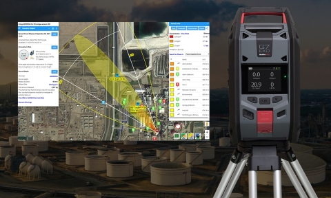 Blackline Safety partners with Vlahi Systems to bring improvements to the gas plume monitoring and emergency response sector (Photo: Business Wire)