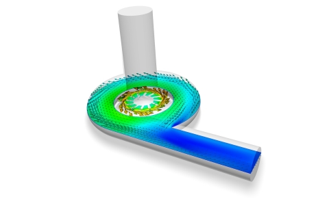 Rapid simulations in the cloud enable accurate performance predictions in the early design stages for rotating machinery.