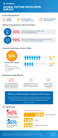 Global Future Developer Survey Infographic (Graphic: Business Wire)