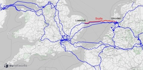 euNetworks Super Highway including Scylla (Photo: Business Wire)