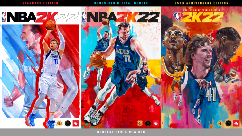 2K is excited to announce that NBA® 2K22, the next iteration of the top-rated NBA video game simulation series of the past 20 years**, is now available on both current- and new-generation platforms worldwide. With its release, NBA 2K22 offers best-in-class visual presentation and player AI, historic teams, and a wide variety of basketball experiences with online community features and deep, varied game modes. (Photo: Business Wire)