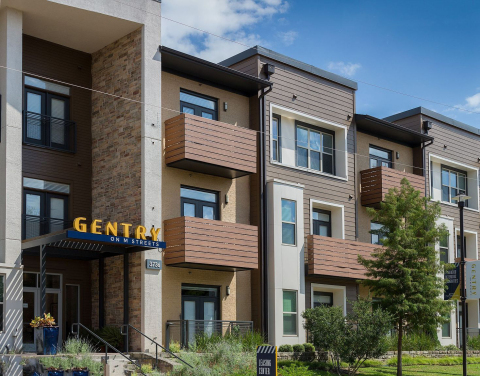 Gentry On M Streets, a 180-unit multifamily community in Dallas, TX. (Photo: Business Wire)