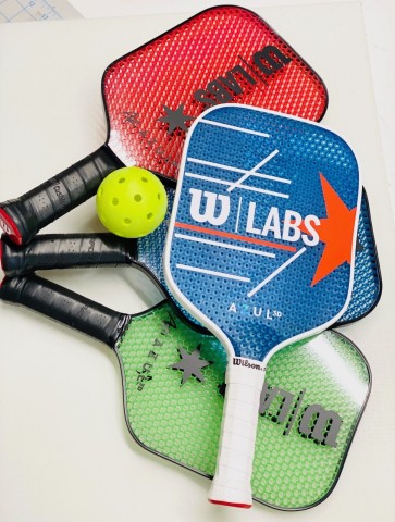 Azul 3D has partnered with Wilson Sporting Goods to create two new 3D-printed pickleball paddle designs that will change the way the sport is played. (Photo: Business Wire)