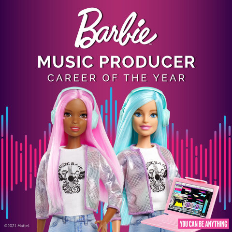 Barbie® Launches New Music Producer Doll to Highlight the Gender Gap in the Industry (Photo: Business Wire)