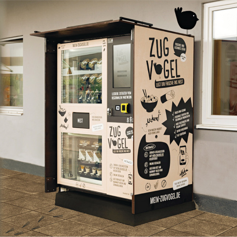 Glory's IoT-enabled vending machine (Photo: Business Wire)