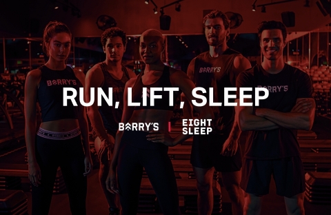 Eight Sleep Named Official Sleep Fitness Partner of Barry’s (Graphic: Business Wire)