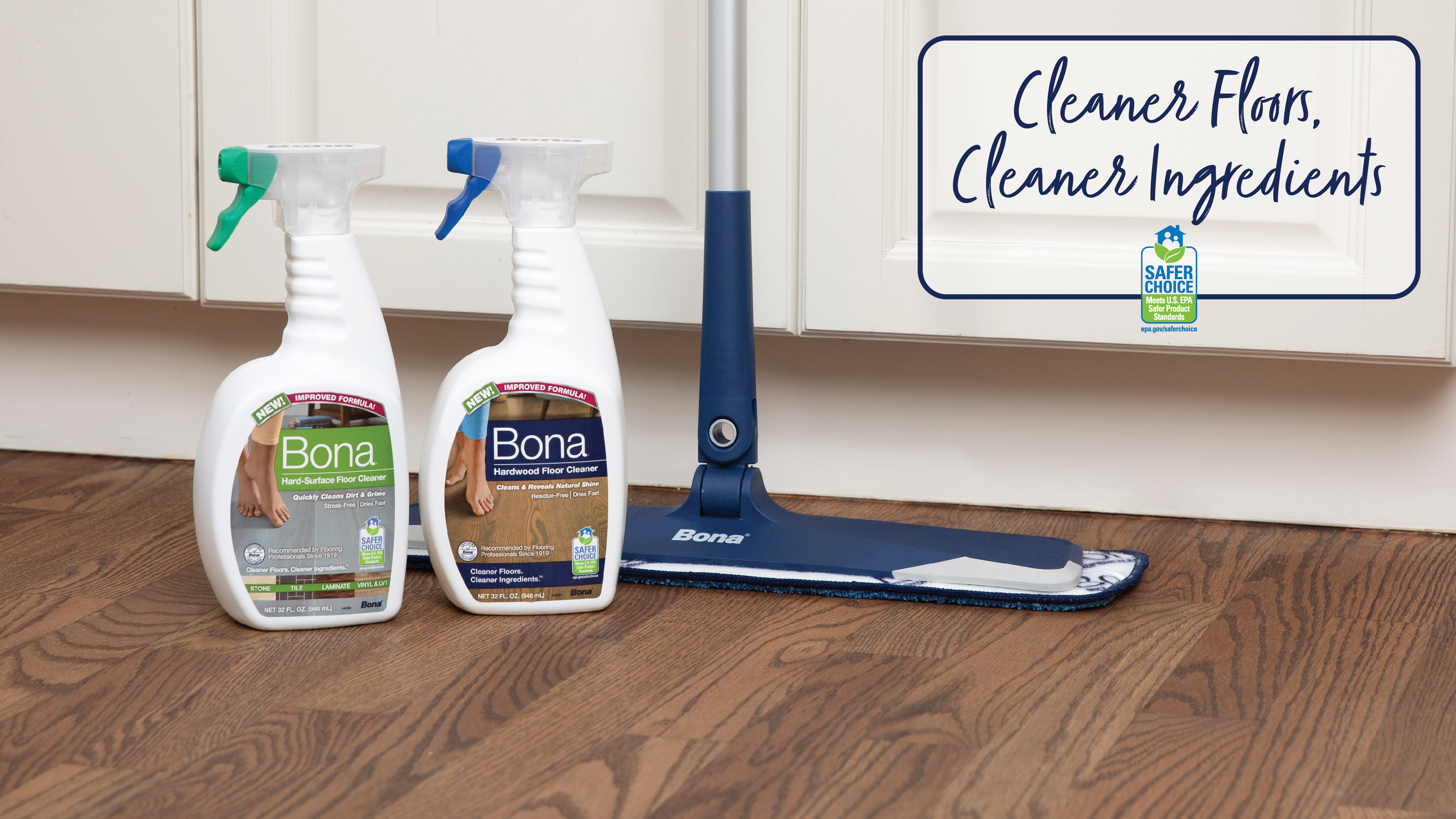 Bona Receives U S Epa Safer Choice, Bona Hardwood Floor Cleaner Concentrated Formulation