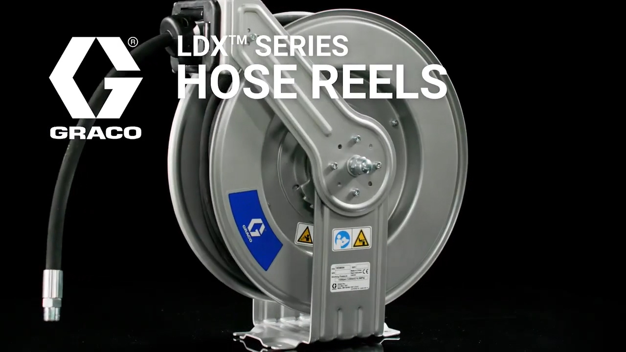 Introducing Graco's LDX Series Hose Reels.