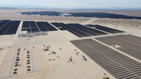 Maverick 6 & 7 Solar Projects in Riverside County California generate 310 megawatts of solar energy. (Photo: Business Wire)