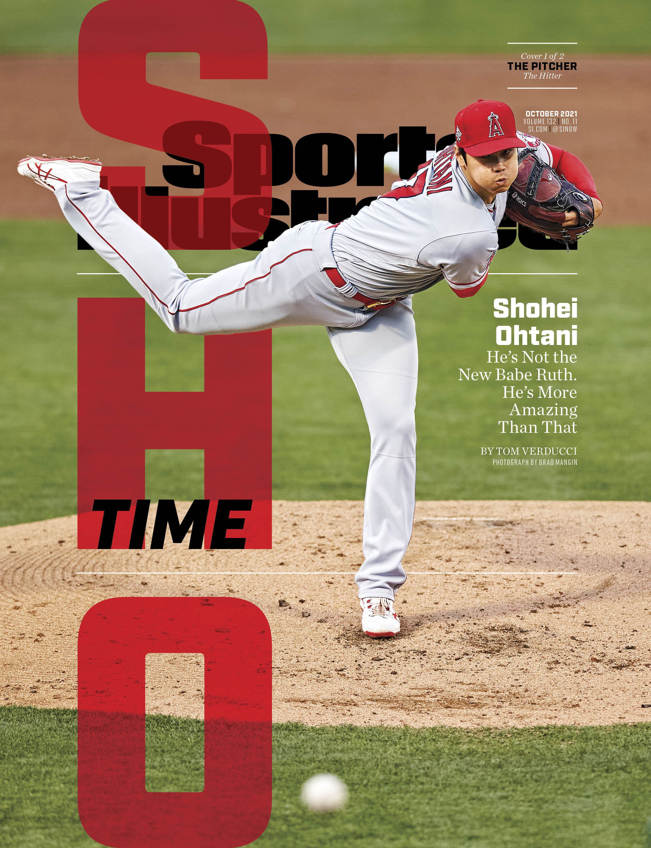 Two Sports Illustrated Covers for Shohei Ohtani; The Hitter & Pitcher