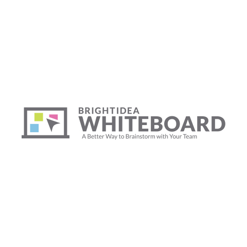 Brightidea Whiteboard is the first idea management platform with native whiteboards. Collaborate with your team in real-time, in infinite space + link your ideas to innovation pipelines. (Graphic: Brightidea)